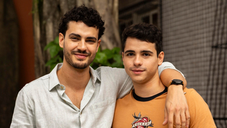 Fernando e Mau Mau em “Quem Ama Cuida”