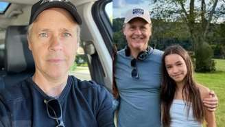 Ator Chad Lowe e a filha