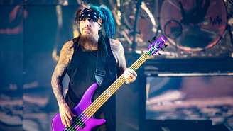 Fieldy em show com o Korn em 2019