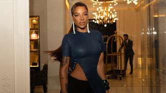Veja quem Ludmilla encontrou durante o desfile de Rabanne na Paris Fashion Week