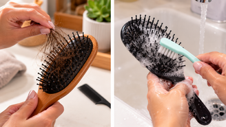 Veja os principais passos para limpar a escova de cabelo, remover resíduos e fazer a secagem adequada sem comprometer o material da peça.
