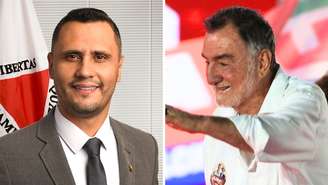 Cleitinho (Republicanos) e Patrus Ananias (PT) concorrem ao Governo de Minas Gerais