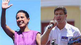 Raquel Lyra e João Campos disputam governo de Pernambuco
