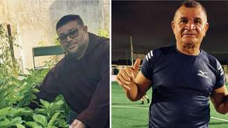 Frei Nailson (esq.) e Paulinho Uchôa (dir.) lideram iniciativas sociais de acolhimento que mudam a realidade de pessoas em situação de vulnerabilidade em Fortaleza.