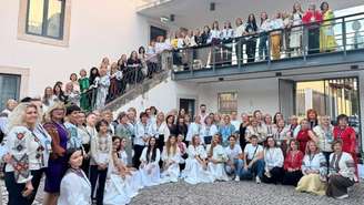 Mulheres ucranianas residentes em diversos países promoveram encontro em Lisboa.