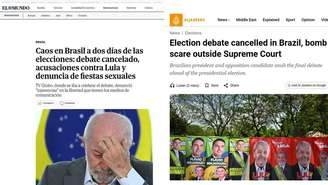 Veículos citaram que emissora cancelou debate por “interferência na liberdade” e “insegurança jurídica” após decisões do TSE e STF 