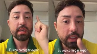 Rico Melquiades chora após se posicionar politicamente e revela medo: “Nem quero sair da minha casa”
