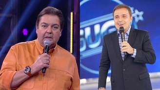 Disputa entre Faustão e Gugu vai virar filme (Imagem: Reprodução - Globo - SBT / Montagem - RD1)