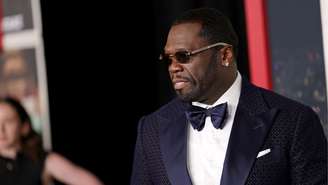 50 Cent comparece à estreia em Nova York de ‘Fightland’, em julho de 2026