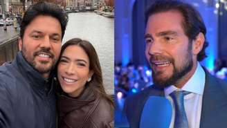 Fábio Faria, Patrícia Abravanel, Daniel Vorcaro (Reprodução Redes Sociais)