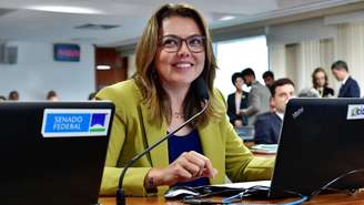 Senadora Leila do Vôlei (PDT), que pediu afastamento após o 1º turno das eleições