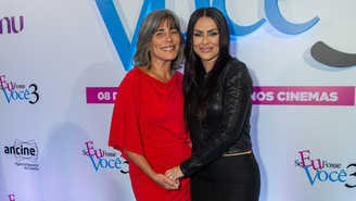 Glória Pires e Cleo Pires 
