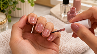 Quer fazer o esmalte durar mais? Aprenda a selar a ponta da unha corretamente e evite excesso de produto que pode prejudicar a secagem.