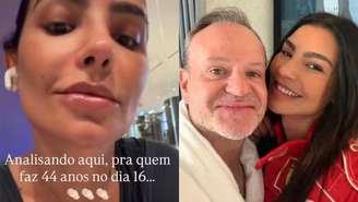 Solteira, Cintia Chagas exibe barriga definida após término com Rubinho Barrichello