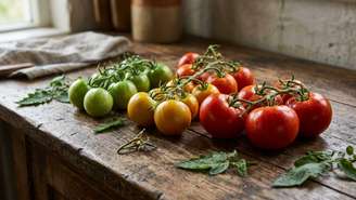 Tomates muito maduros resistem melhor à refrigeração para evitar perdas.