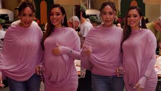 Bruna Biancardi percebe look igual ao de Rafaella Santos em festa e surpreende com reação
