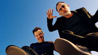 Harry Styles e Thom Yorke para a Rolling Stone
