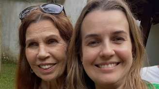 Silvana Ramiro e a mãe —