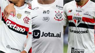Flamengo, Corinthians e São Paulo são patrocinados por bets e precisam cumprir regra da MP