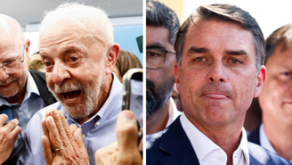 Lula (PT) e Flávio Bolsonaro (PL) disputam o segundo turno das eleições pela Presidência da República