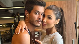 Voltaram? Arthur Aguiar e Jheny Santucci surgem juntos após anuncio de separação