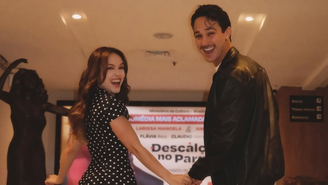 Larissa Manoela e André Luiz Frambach 