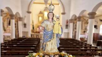 A imagem de Nossa Senhora do Rosário é datada do século 18, foi recentemente restaurada e é inventariada como patrimônio cultural do município. 