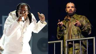 Don Toliver e Drake (Fotos: Kevin Winter/Getty Images e Robert Okine/Getty Images)