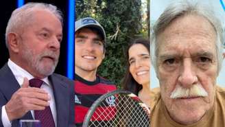 Lula, Malu Mader, João Mader Bellotto e José de Abreu (Reprodução/Instagram)