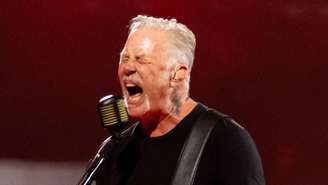 James Hetfield, vocalista e guitarrista do Metallica, em 2026