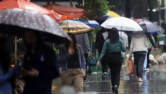 Previsão aponta risco de granizo, alagamentos e ventos fortes em áreas de SP, RJ, MG, ES, MS e PR