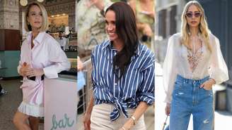 Descubra 7 formas criativas e fáceis de usar camisa feminina no seu dia a dia. Truques práticos de styling que multiplicam o seu armário