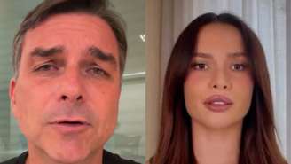 Flávio Bolsonaro e Juliette (Reprodução/Instagram)