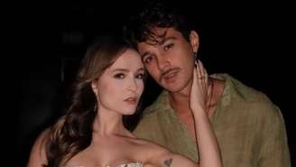 Larissa Manoela exibe músculos definidos e comentário ousado do marido chama atenção: 'Pego tudo'