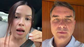 Juliette e Flávio Bolsonaro (Reprodução/Instagram)