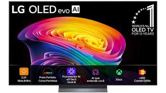LG OLED evo AI 4K C6 entrega resolução 4K de até 165Hz e jogos na nuvem sem console