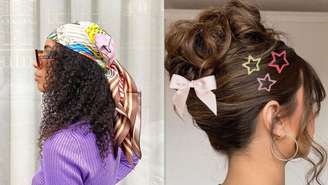 Cabelo ganha um toque retrô com acessórios que voltaram a aparecer em produções atuais e ajudam a transformar penteados simples