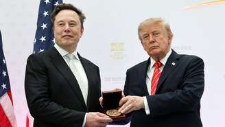 Elon Musk e Donald Trump em 2026