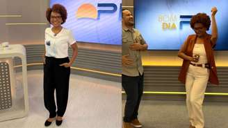 A jornalista Ângela Bispo, apresentadora da TV Clube, afiliada da Globo no Piauí, foi alvo de ataque racista