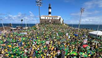 Ato de Flávio Bolsonaro em Salvador neste sábado, 17, ocorrerá no Farol da Barra, um dos grandes patrimônios arquitetônicos da capital baiana 