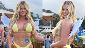 Aline Limas, de 31 anos, conquistou o segundo lugar em um concurso de beleza realizado em Florianópolis