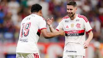 Plata e Jorginho pelo Flamengo 