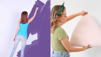Descubra se é melhor pintar ou colocar papel de parede em imóvel alugado. Veja vantagens, custos, cuidados na remoção e regras