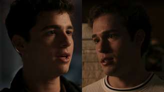 Mau Mau (João Victor Gonçalves) e Felipe (Pietro Antonelli) de Quem Ama Cuida (Reprodução/TV Globo)