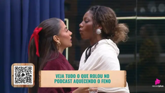 'A Fazenda 18': 'Não cospe na minha boca': Tina e Catherine trocam ofensas após formação da Roça