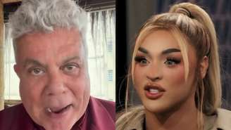 Milton Cunha e Pabllo Vittar (Reprodução/Instagram/TV Globo)
