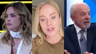 Ana Paula Renault, Angélica e Lula (Reprodução/Multishow/Instagram/TV Globo)