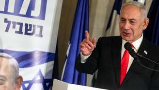 A uma semana das eleições, Benjamin Netanyahu agradeceu ao presidente norte-americano Donald Trump por seu "imenso apoio".