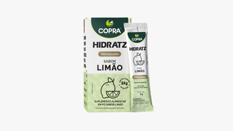 Hidratz, da Copra, ganha nova embalagem para a temporada de verão — Foto: Divulgação/Copra