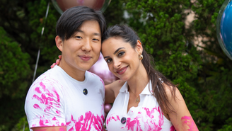 Pyong Lee e Natália Nasser esperam uma menina, que se chamará Joquebede